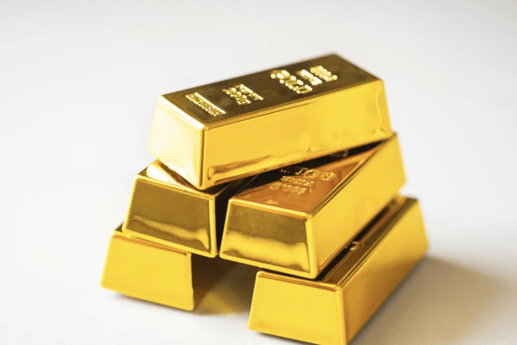 Gold coins and bars for IRA investment
