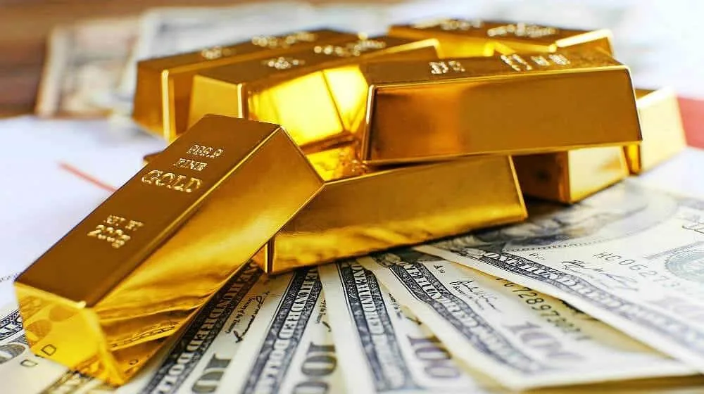 Gold bars in IRS-approved depository